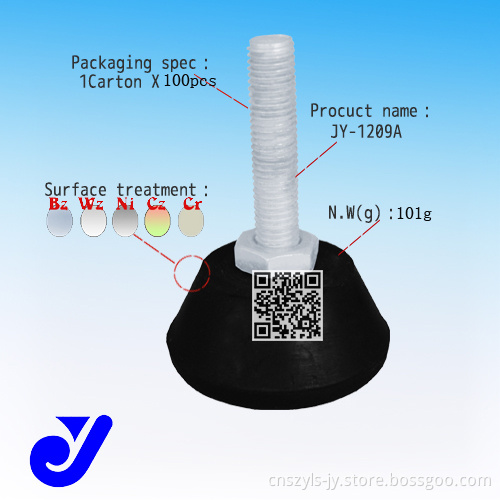 Foot Pad for Pipe System|Metal Foot Pad|Industria Fittings